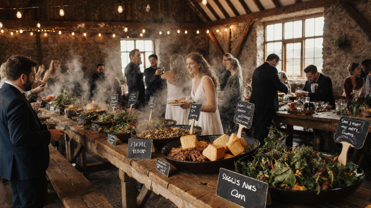 How to Feed 100 People at a Wedding on a Budget